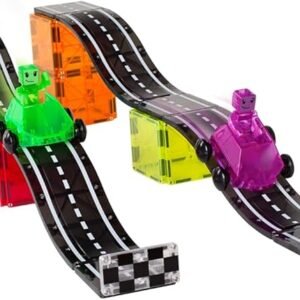 Downhill Duo Magnetic Construction Set – 40-Piece Original Building Toy