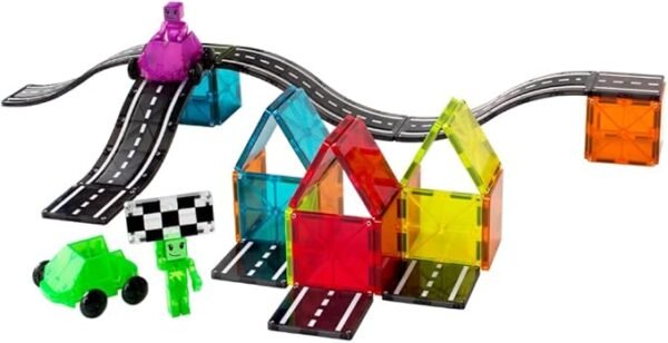 Downhill Duo Magnetic Construction Set – 40-Piece Original Building Toy - Image 3