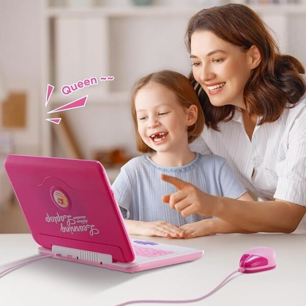 Kids Learning Laptop – 80 Educational Activities for Ages 5+ (Alphabet, Math, Games & Music) - Image 2