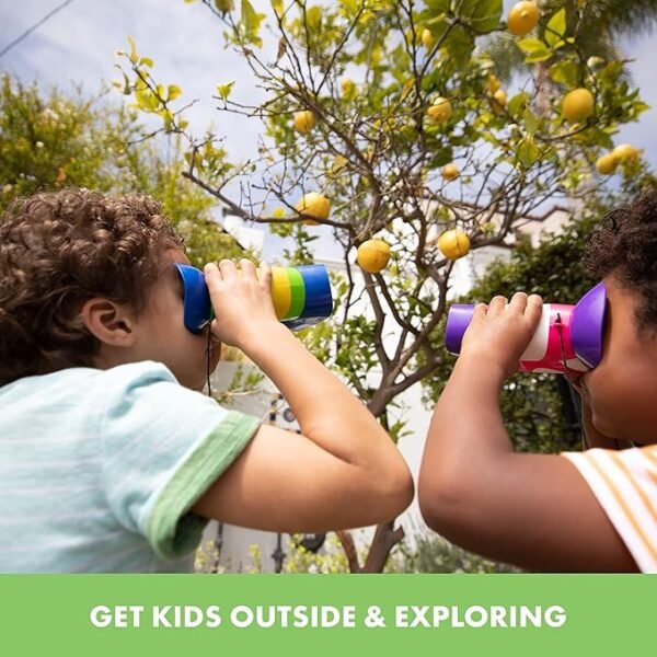 GeoSafari Jr. Kidnoculars – STEM Binoculars for Kids Ages 3+ & Outdoor Exploration - Image 4