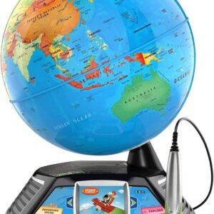 Magic Adventures Globe – Interactive Educational Globe with Frustration-Free Packaging